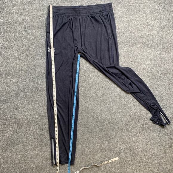 Under Armour Training Pants Mens L Large Navy Tech Loose Heatgear Sweatpants - Picture 7 of 13